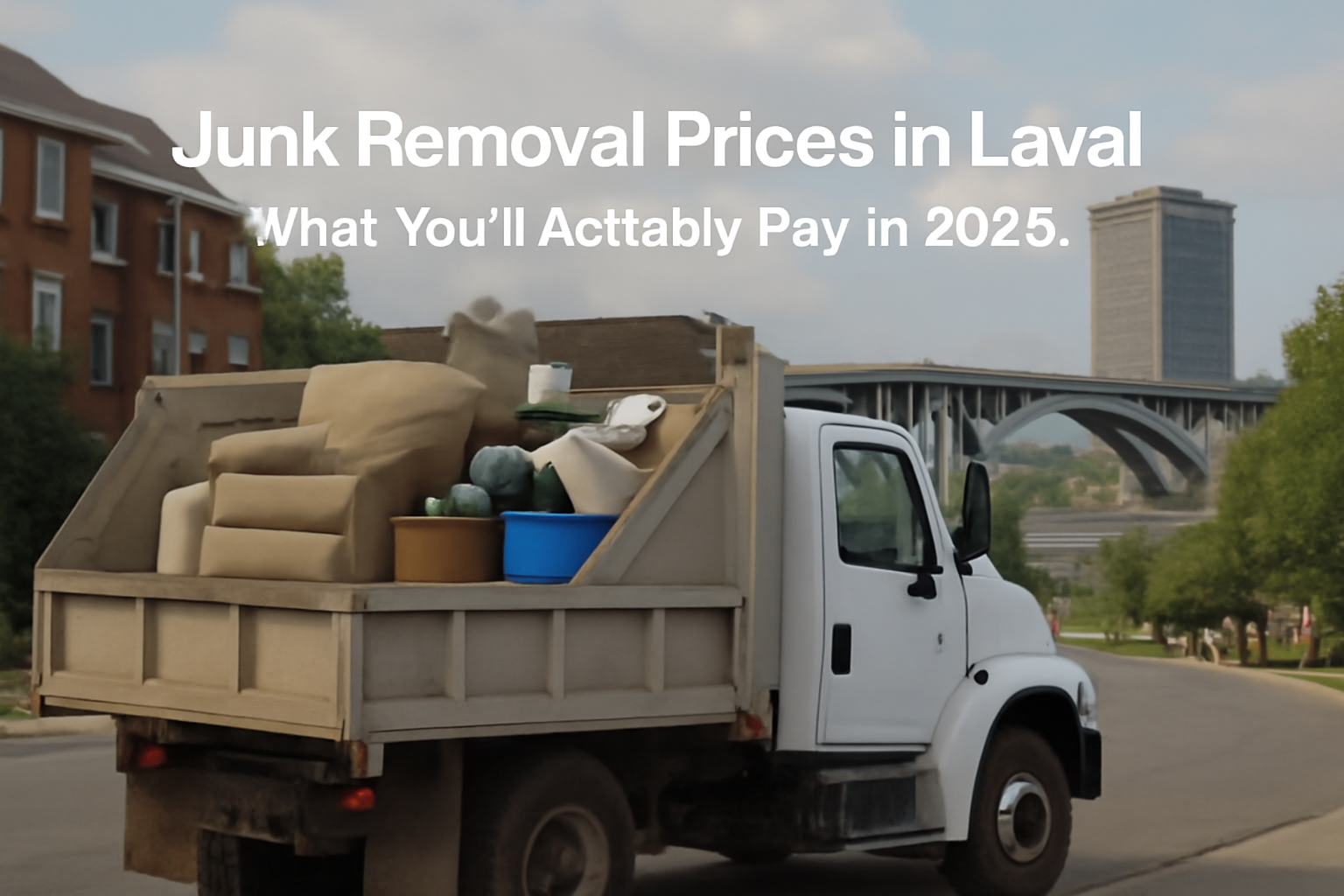 Junk Removal Prices in Laval: What You'll Actually Pay in 2026