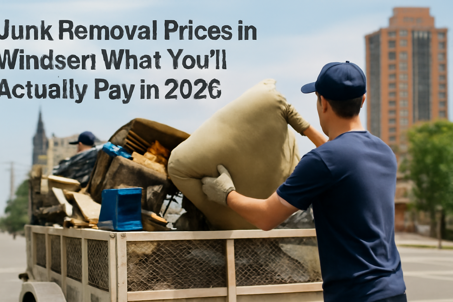 Junk Removal Prices in Windsor: What You'll Actually Pay in 2026