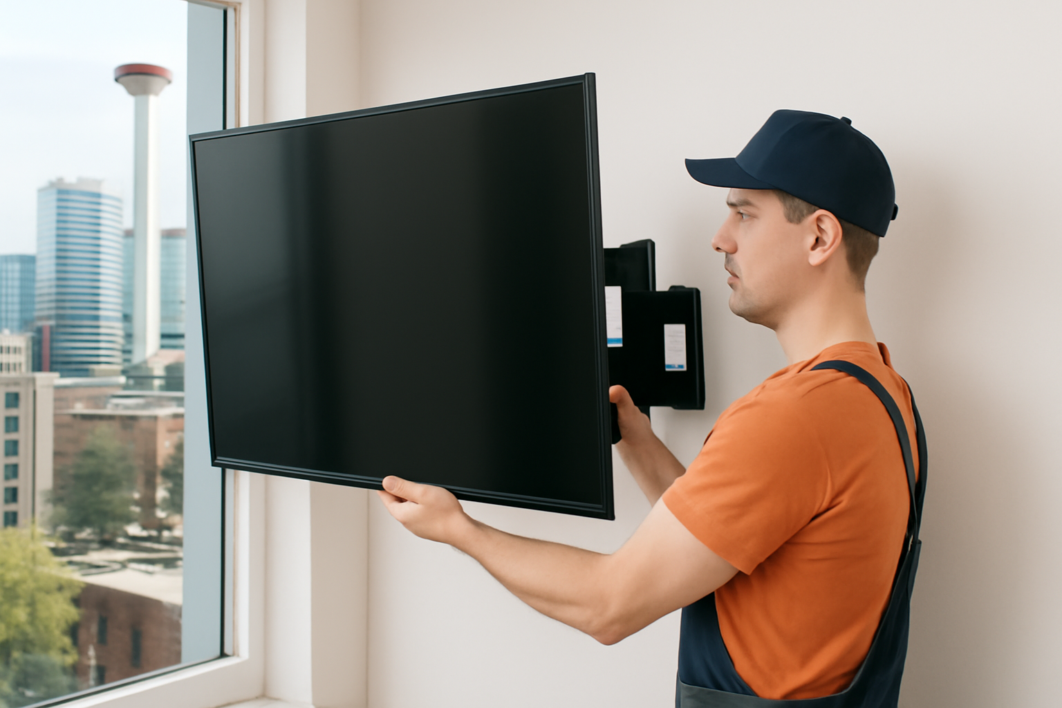 TV Mounting Cost in Calgary: 2026 Price Guide by TV Size and Wall Type
