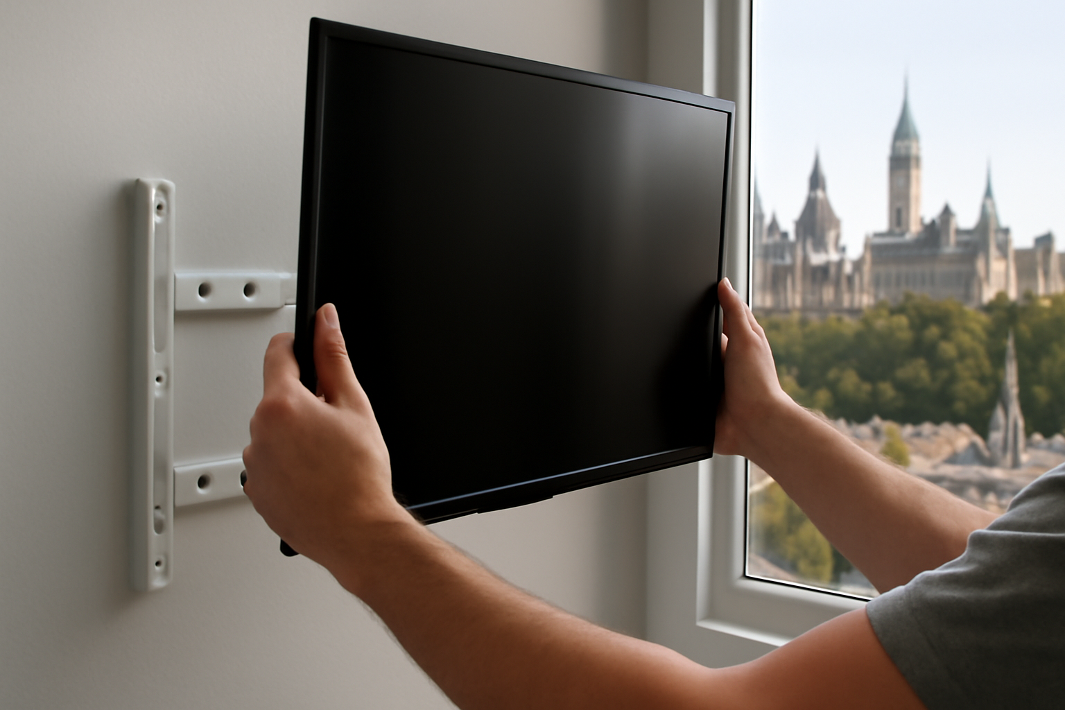 TV Mounting Cost in Ottawa: 2026 Price Guide by TV Size and Wall Type